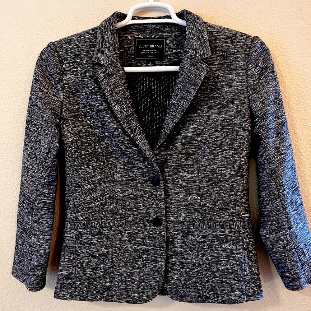 EUC LUCKY BRAND BLAZER WOMENS SIZE 8